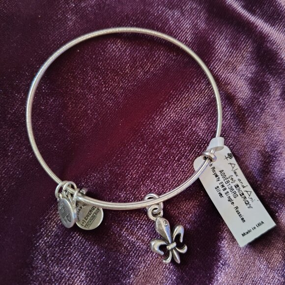 🆕 Alex and Ani French Royalty bangle - Picture 2 of 3